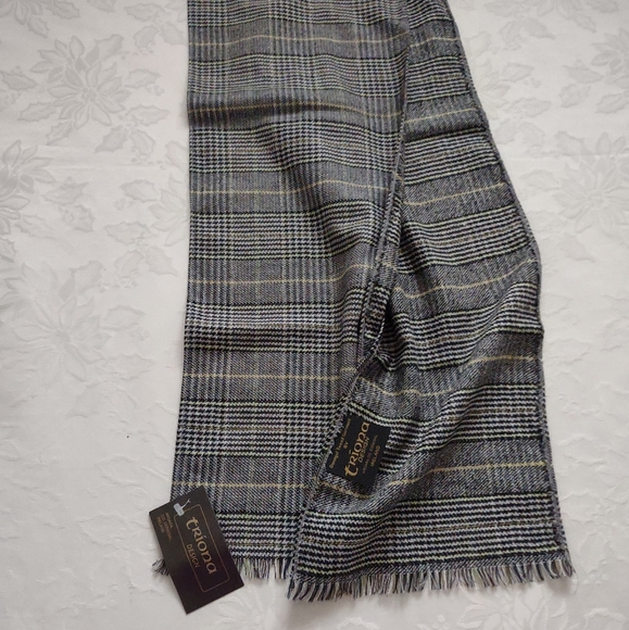 New 🎀 Donegal Ireland tweed wool plaid tartan scarf